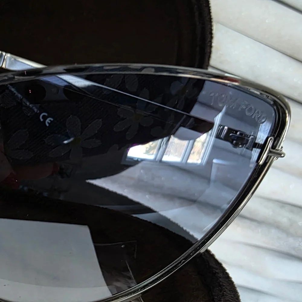 Tom Ford Silver Sunglasses - Picture 2 of 10